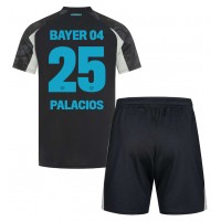 Bayer Leverkusen Exequiel Palacios #25 Replica Third Minikit 2024-25 Short Sleeve (+ pants)